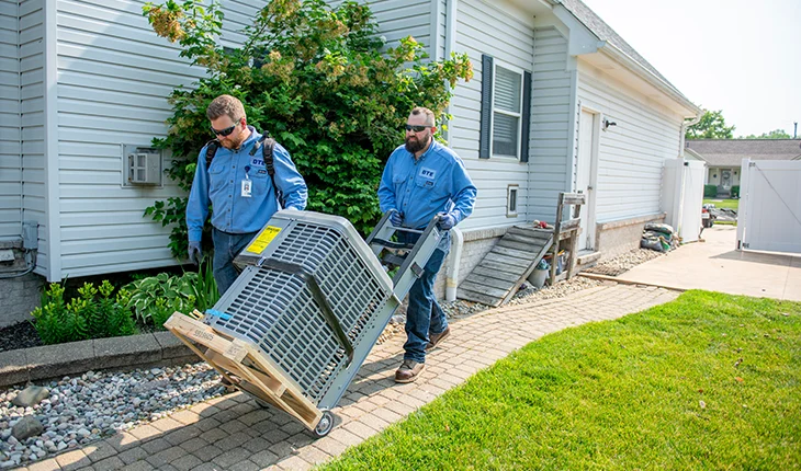 Central air conditioning systems