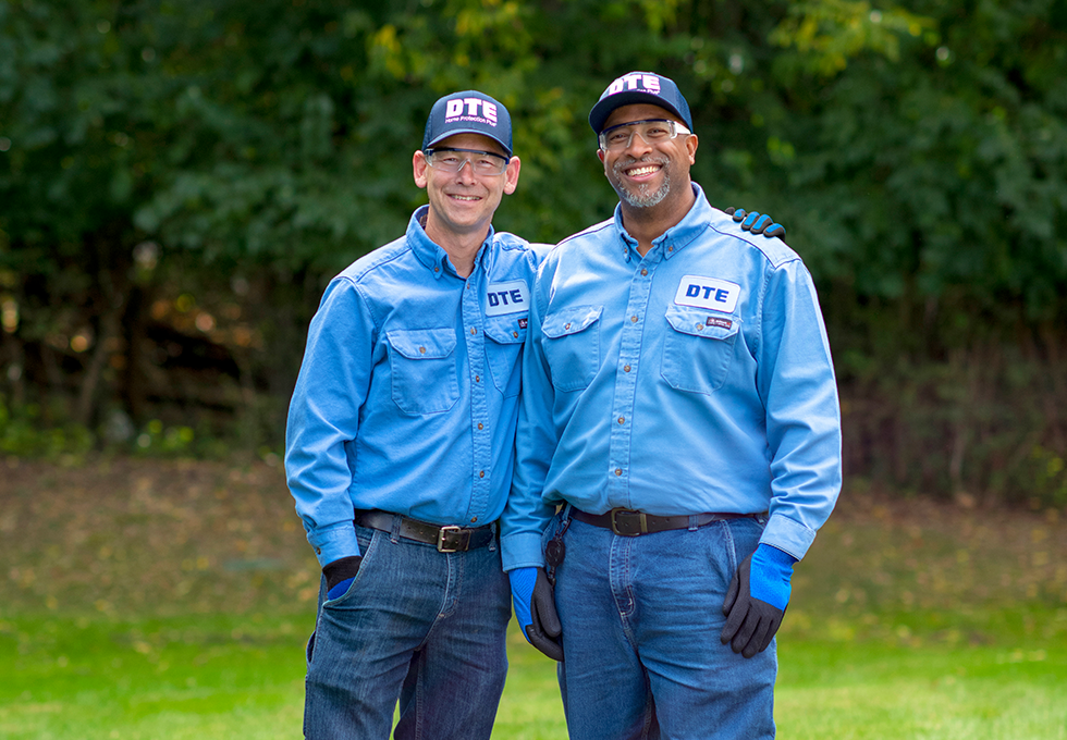 DTE Home Protection Plus technicians